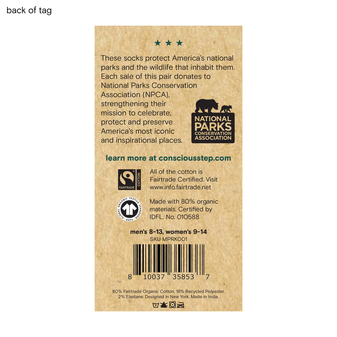 Conscious Step - Socks that Protect Bald Eagles: Medium