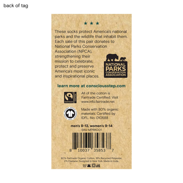 Conscious Step - Socks that Protect Bald Eagles: Medium