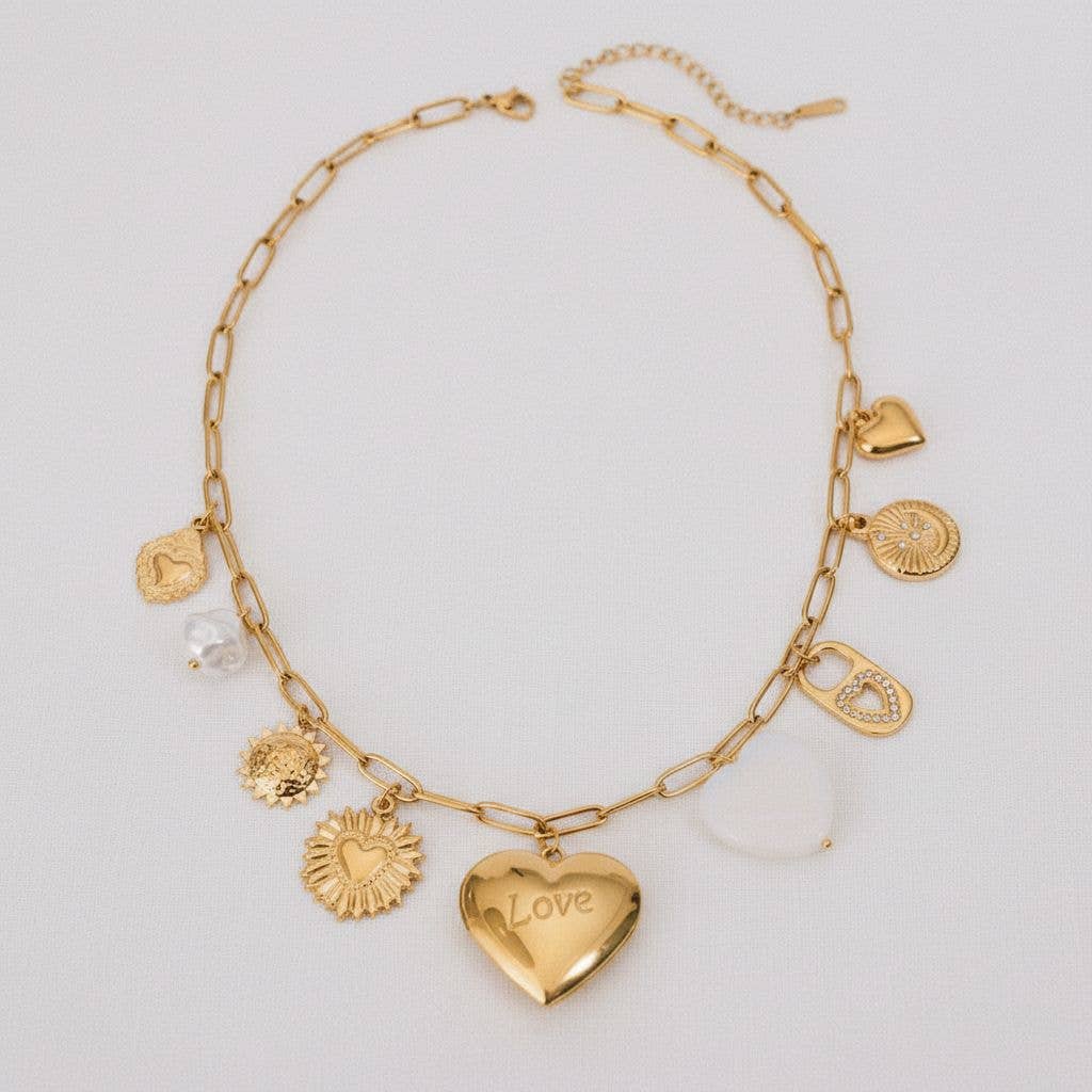 paperln - Shell Pendant Necklace: A15