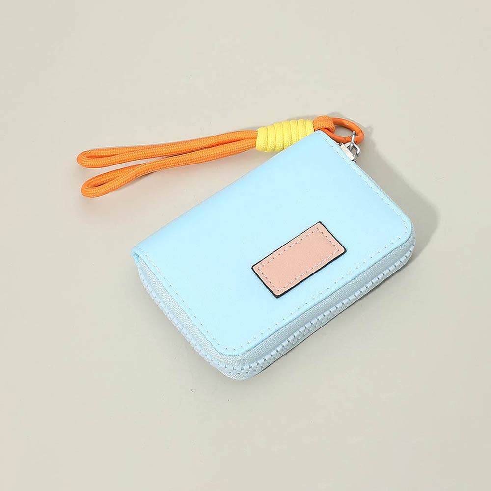 Sensibling Corp. - Compact Zip Around Mini Wallet: Purple