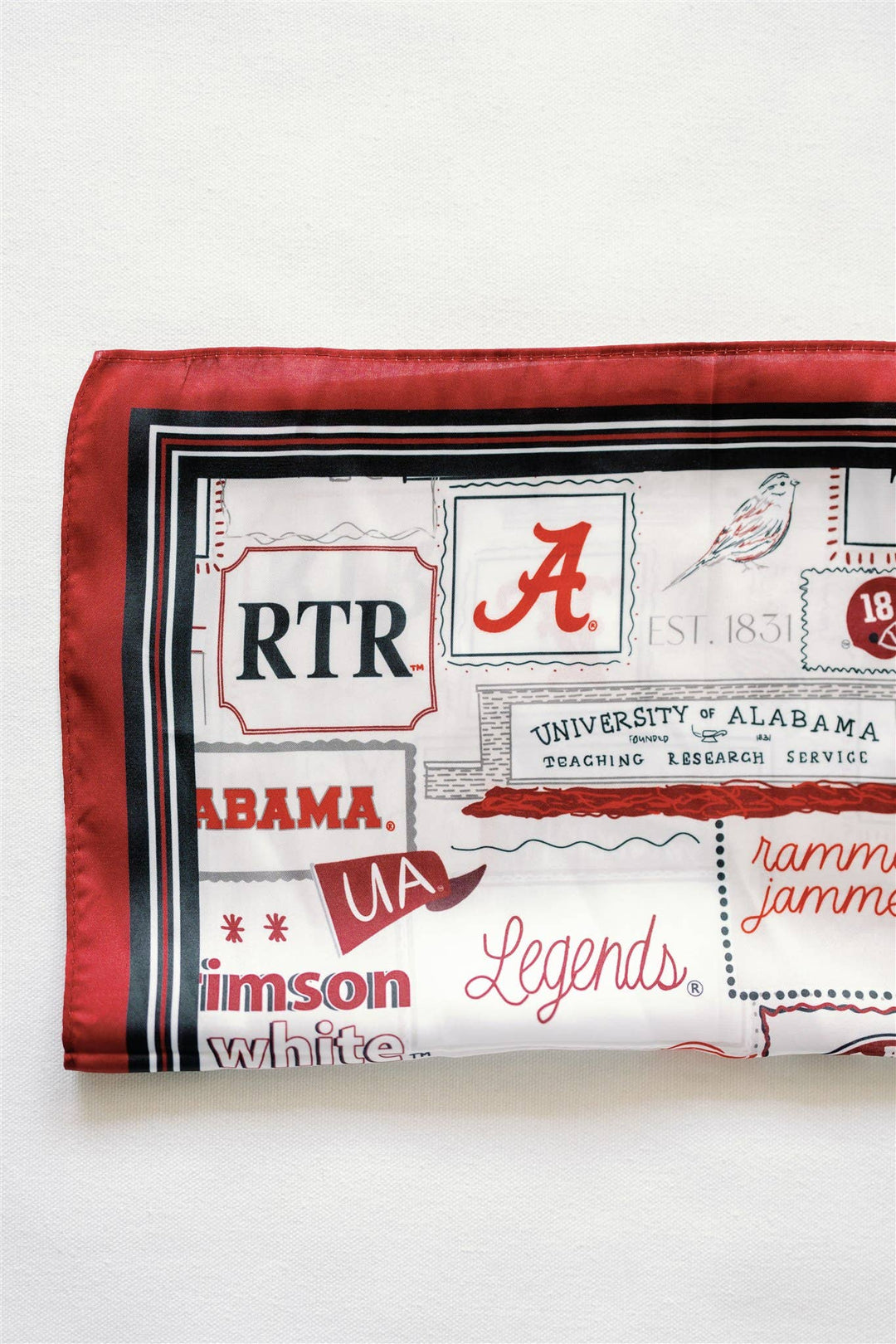 Gracefully Made Art - Alabama Silk Scarf