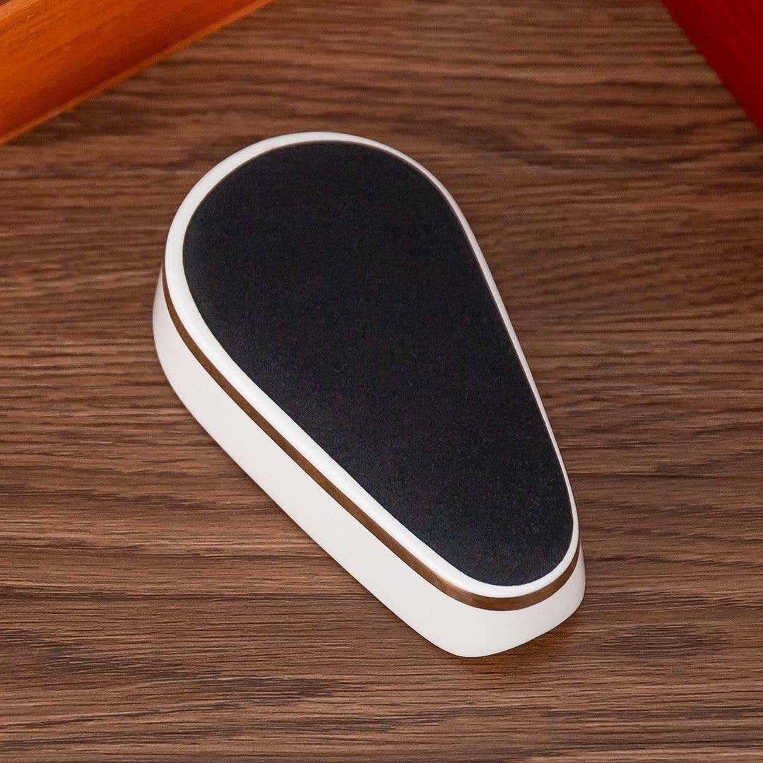 Fluid And Fire - Imperium Minimalist Ceramic Ashtray: Dark Pearl