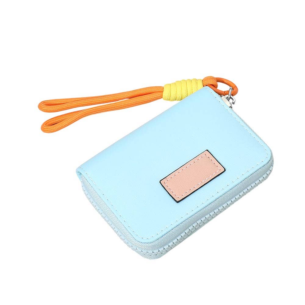 Sensibling Corp. - Compact Zip Around Mini Wallet: Pink