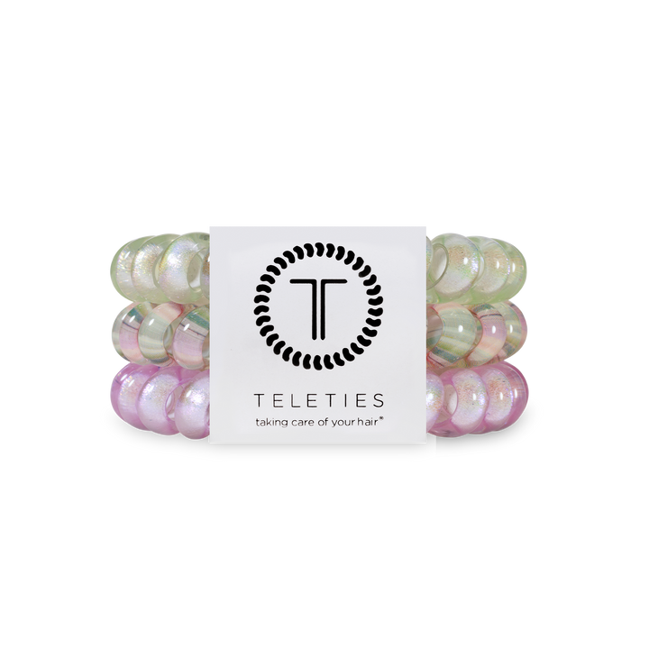 TELETIES - Opal Glow Large Hair Ties