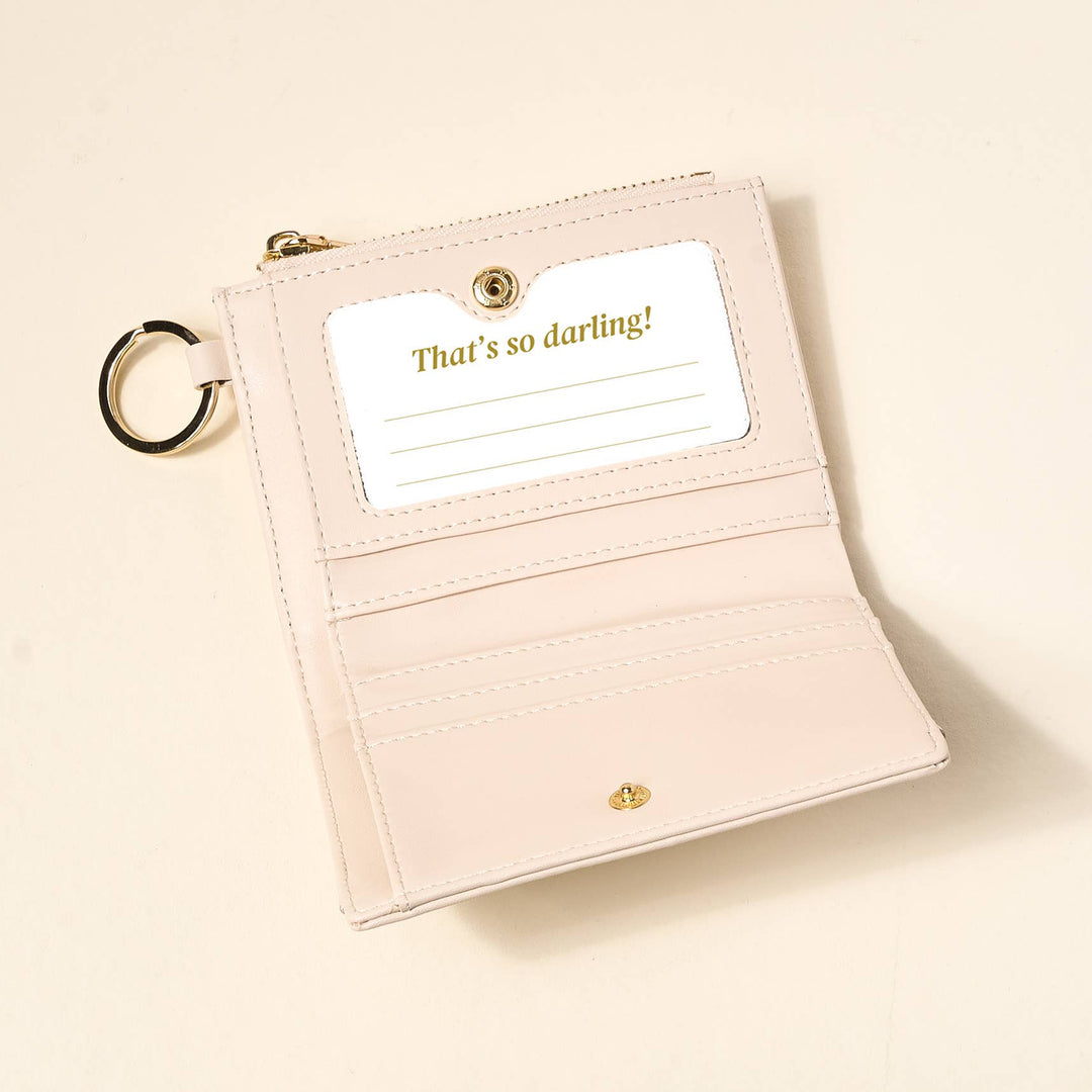 The Darling Effect - Luxe Pocket Wallet–Oat