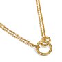 Evermore Linked Circles Necklace In Gold-Tone Plating