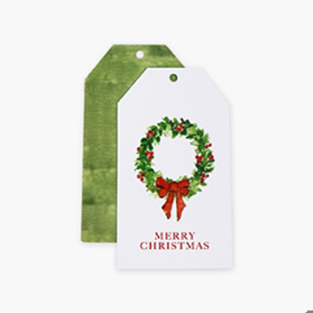 Wreath Gift Tag