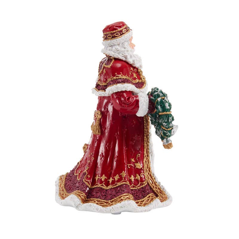 Fitz and Floyd® Mikasa® Pfaltzgraff® - Fitz & Floyd Noel Holiday Santa Musical Gift Box Pkg: RED / RESIN