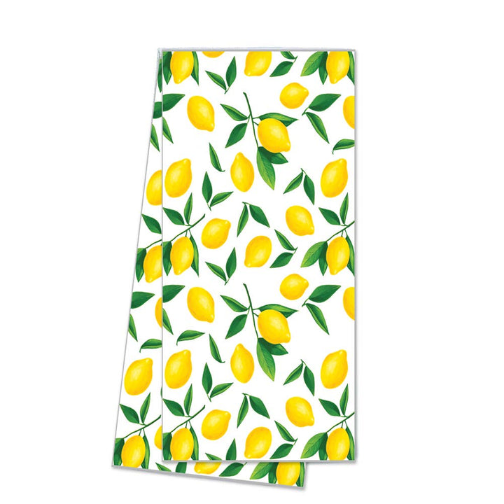 WH Hostess Social Stationery - Lemons Tea Towel