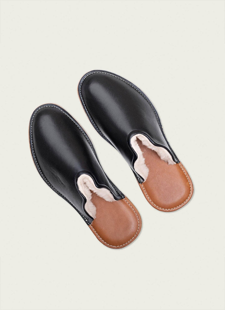 WP Standard - Mr. Grumpy Sheepskin Slippers: Tan / Men's Extra Large 12-13.5