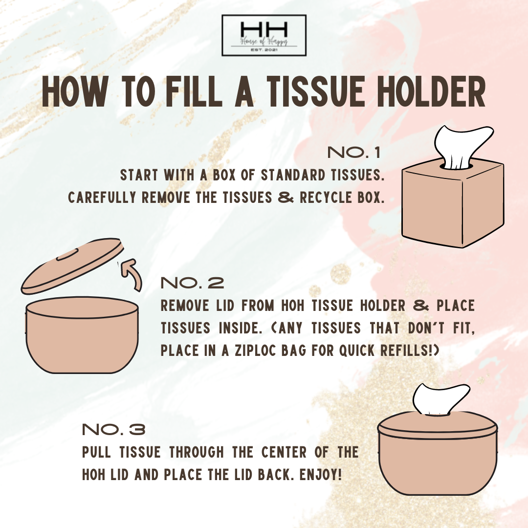 House of Happy - The Chloe Tissue Vessel