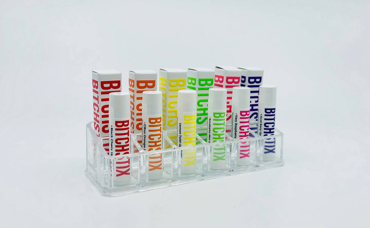 BITCHSTIX - Acrylic Lip Balm Stand with 12 Slots