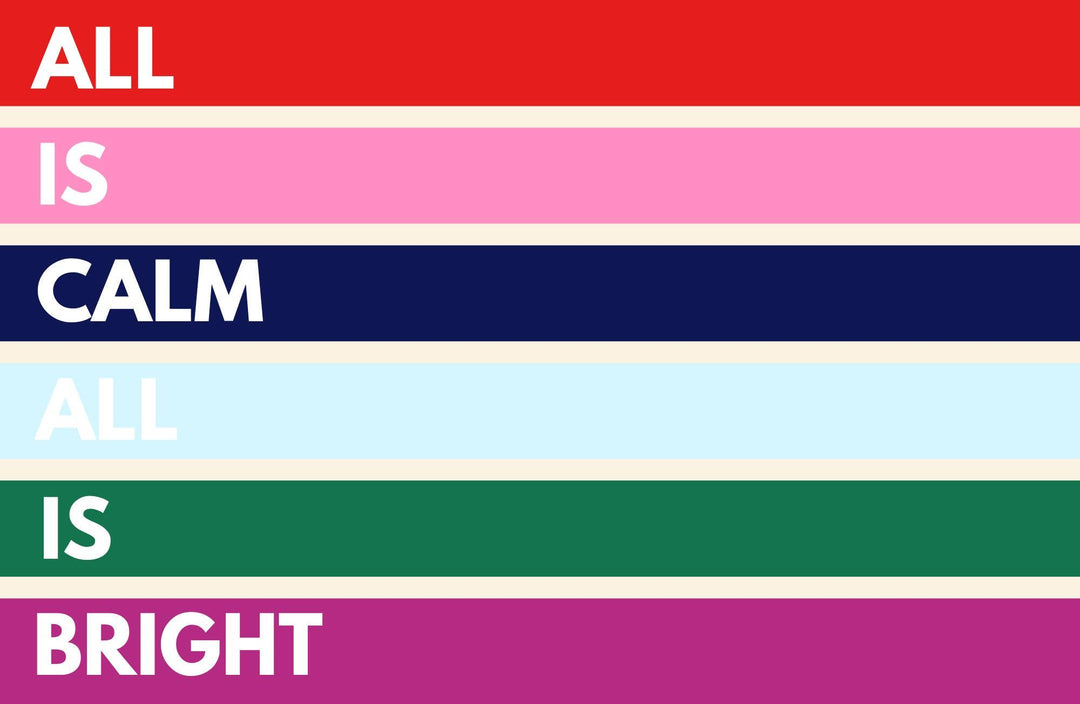 TAYLOR GRAY - 11x17 BRIGHT CHRISTMAS insert set of 10