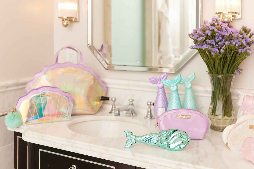 Glimmer Wish - Mermaid Shell Cosmetics Bag