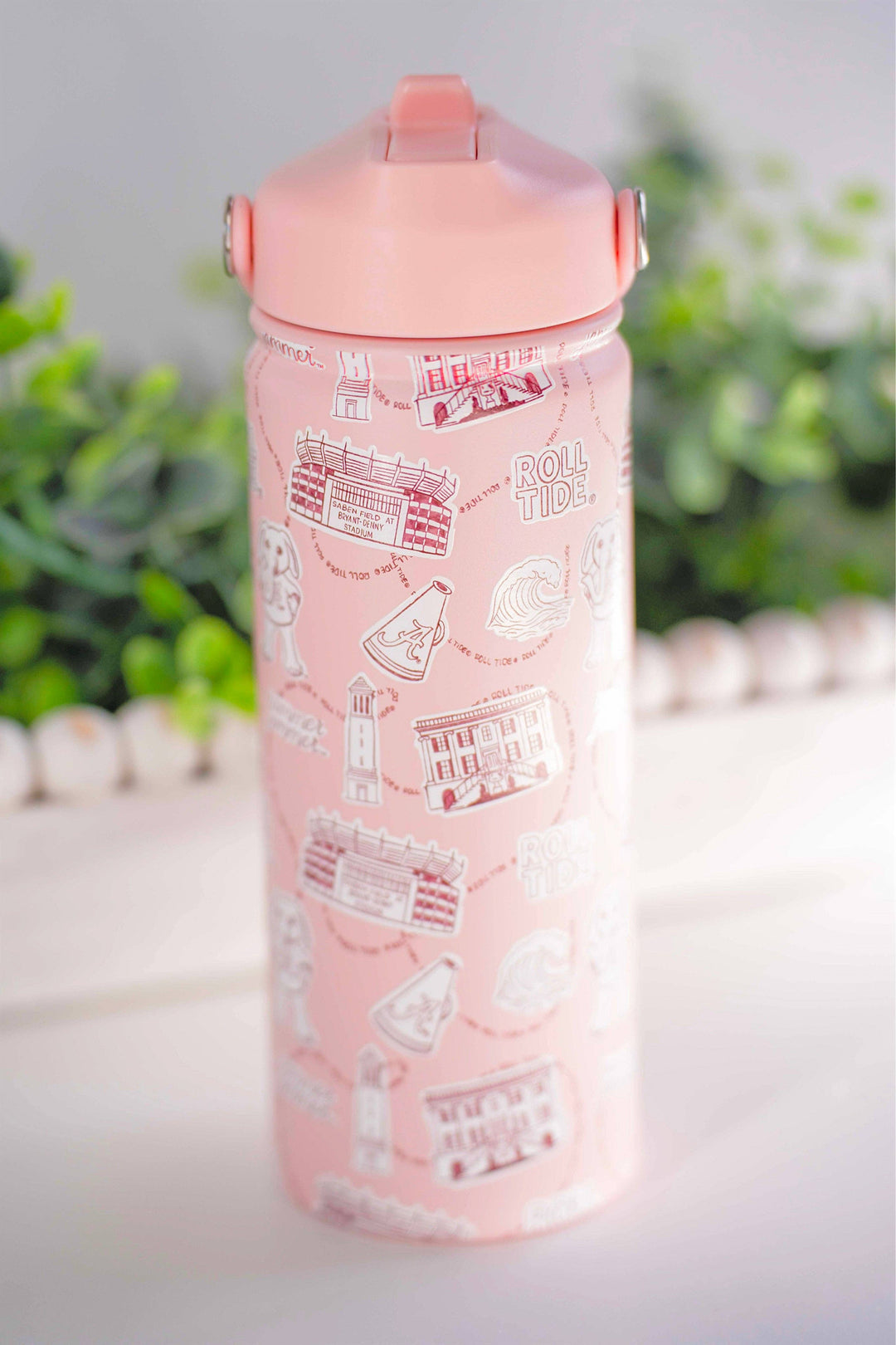 Gracefully Made Art - Alabama 18 oz Insulated Water Bottle