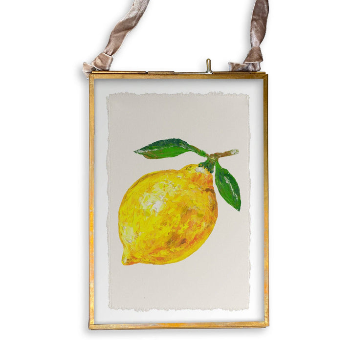 French Graffiti - Lemon: Dishtowel