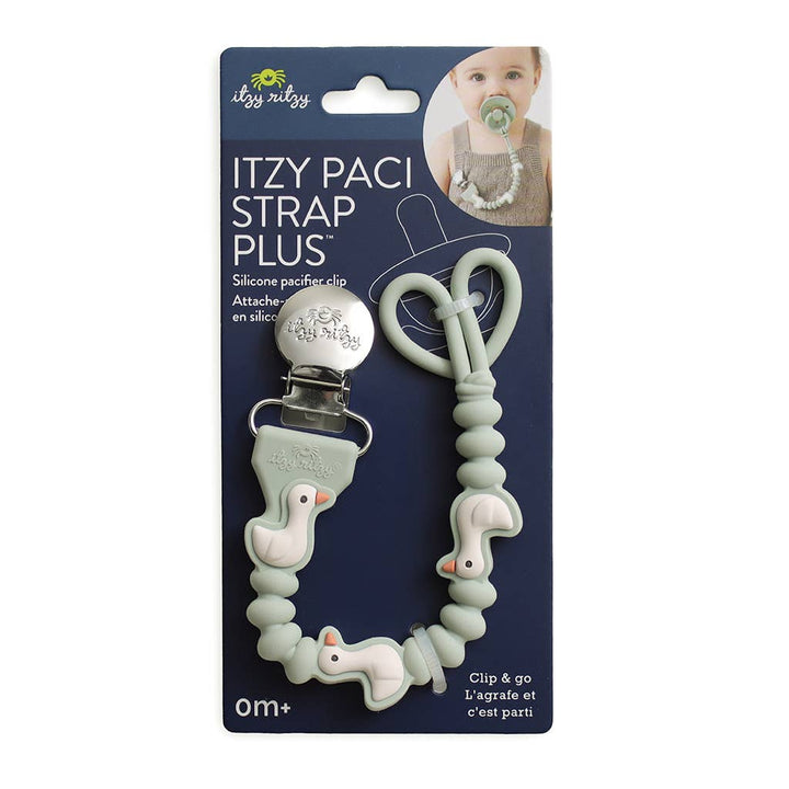 Itzy Ritzy - *NEW OPTIONS* Itzy Paci Strap Plus™: Goose