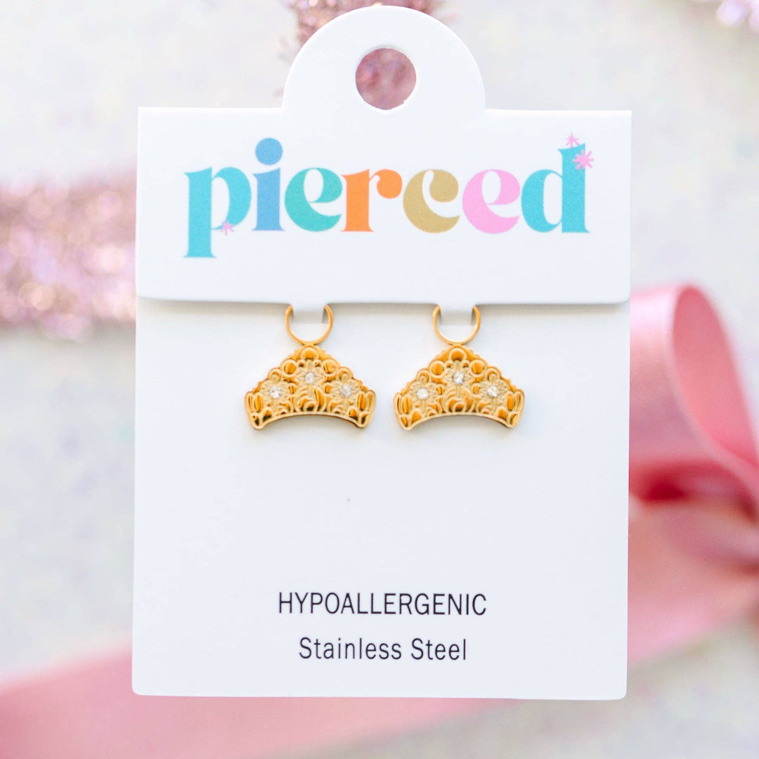 Pierced Co - Crown Charms