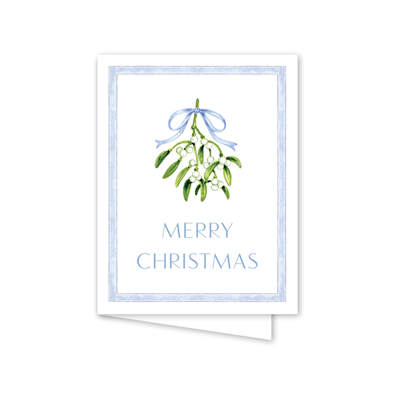 Dogwood Hill - Isla Bahia Mistletoe Blue: Single Card