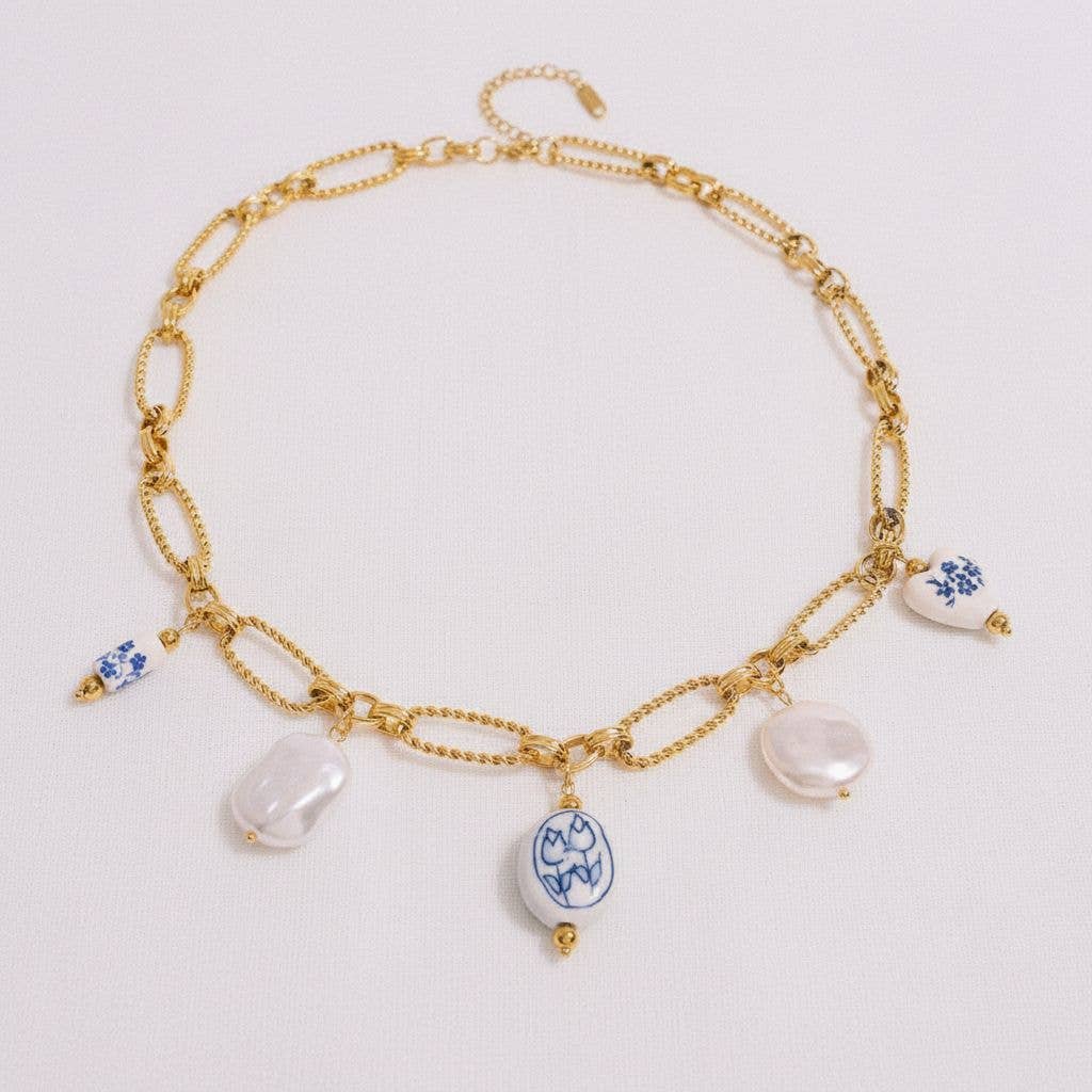 paperln - Shell Pendant Necklace: A15