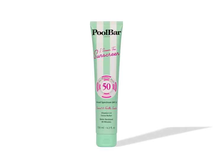 PoolBar London - Mineral SPF 50 Body Cream