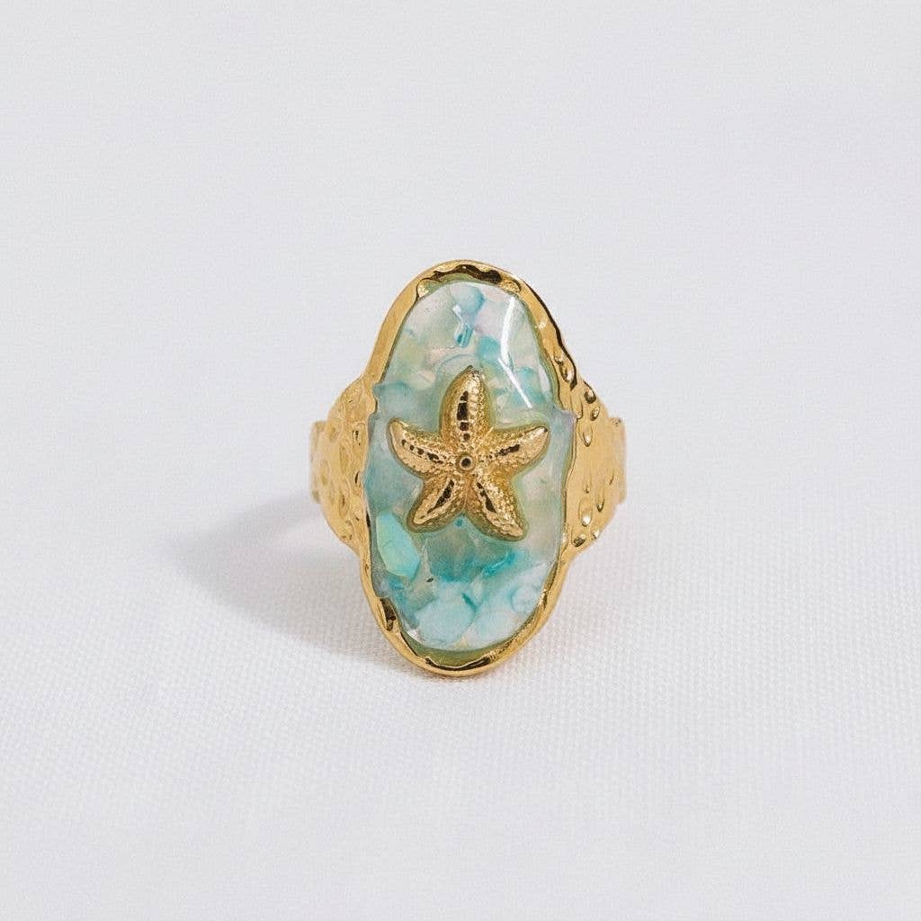 paperln - Coastal Star Design Open Ring