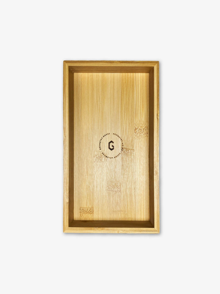 Geometry - Not Paper Towel Tray: Bamboo