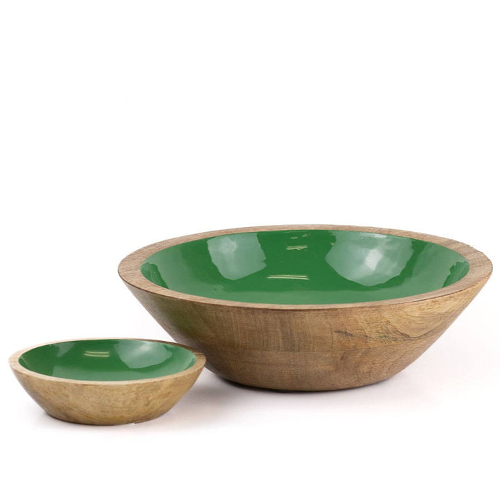 The Royal Standard - Hogan Dip Bowl   Natural/Green   5.25x1.5