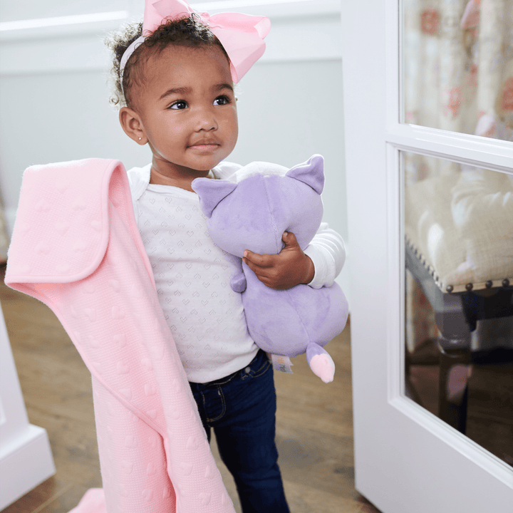 GooseWaddle + Pello - Knit Blanket - Pink