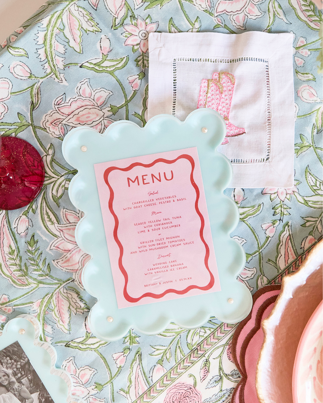 Tart By Taylor - Seafoam Acrylic Picture Frame