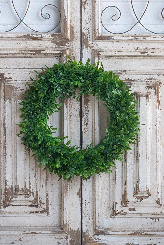 A&B Home Group Inc. - S/2 Greenery Wreath 4S/CTN L:16x2.5x16" S:12x2x12"