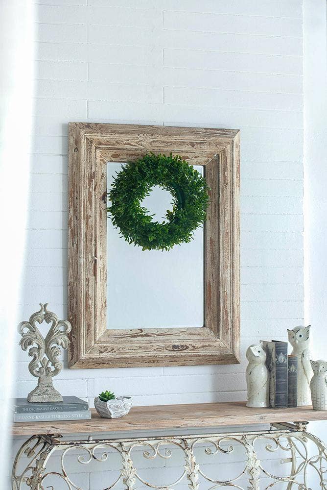 A&B Home Group Inc. - S/2 Greenery Wreath 4S/CTN L:16x2.5x16" S:12x2x12"