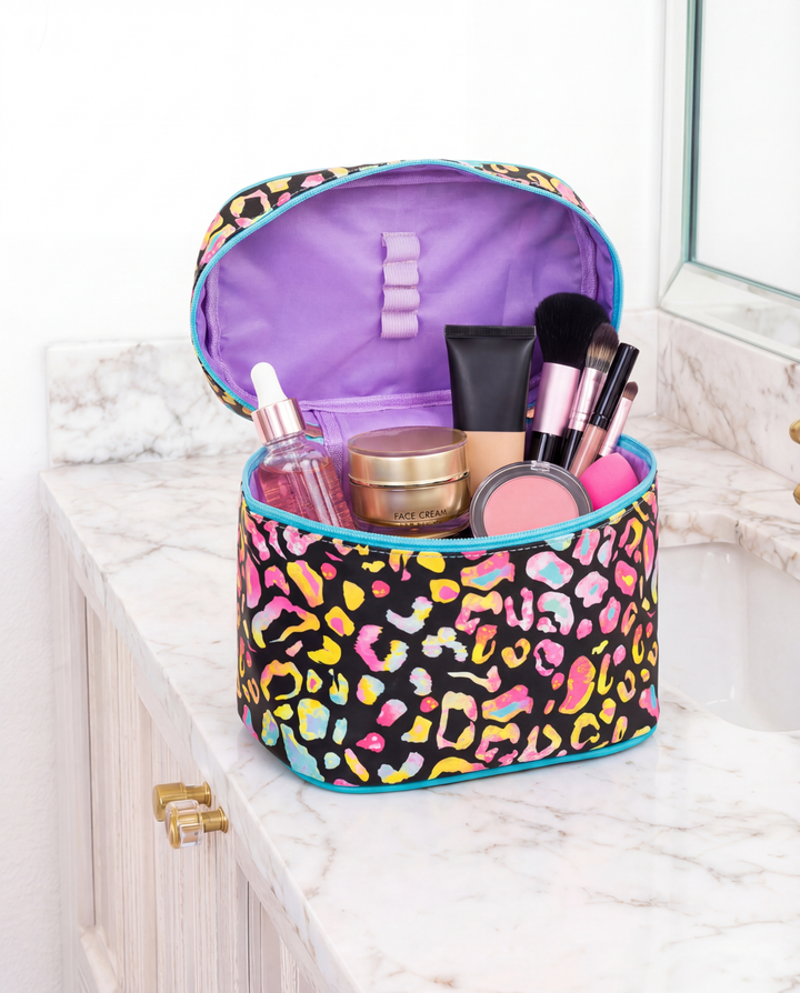 Sunshine Society - Toiletry Bag, Bright Animal