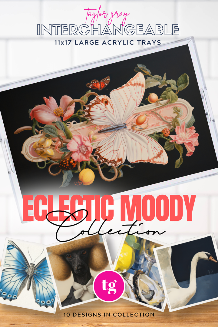 TAYLOR GRAY - 11x17 ECLECTIC MOODY insert set of 10