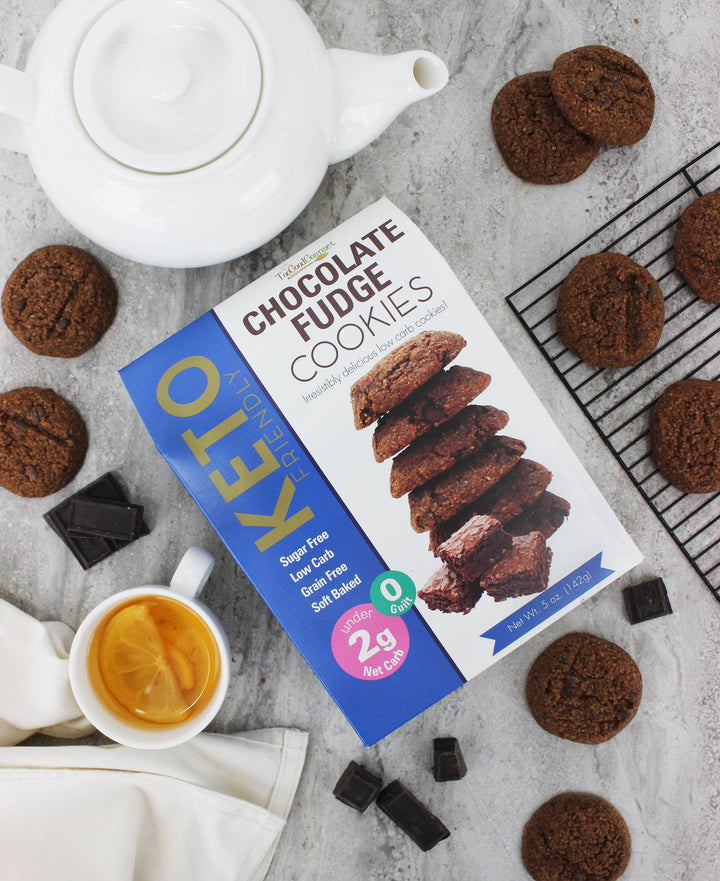 Too Good Gourmet - Keto Cookies (5oz) - Box 12 Count: Chocolate Chip Cream Cheese