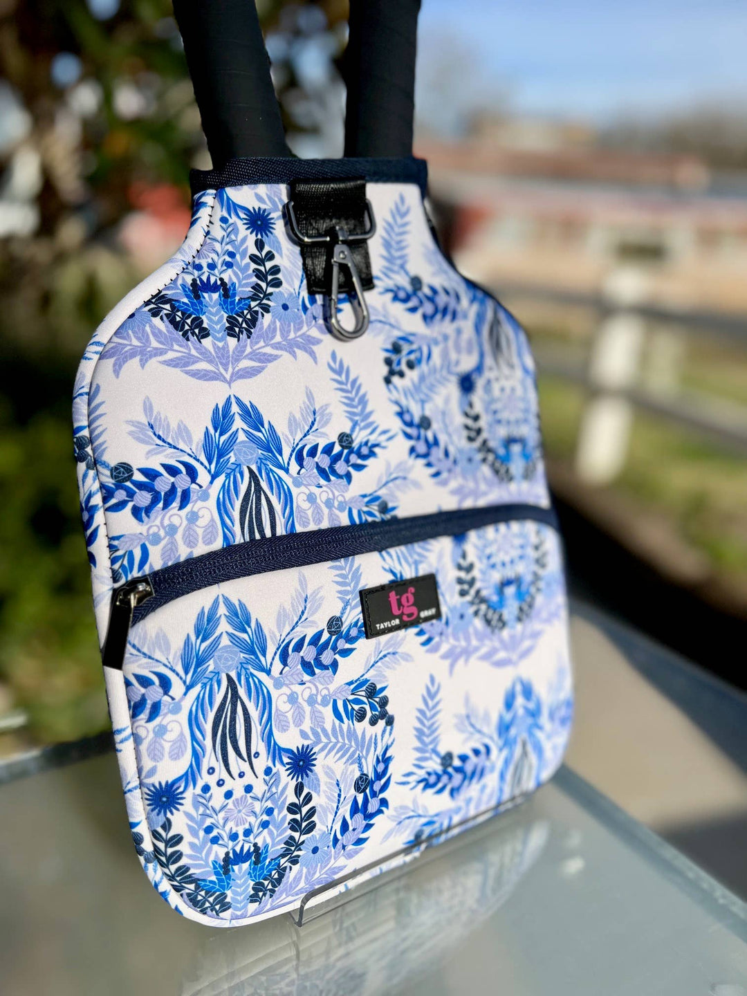 TAYLOR GRAY - The Chinoiserie Pickleball Paddle Cover | shoptaylorgray