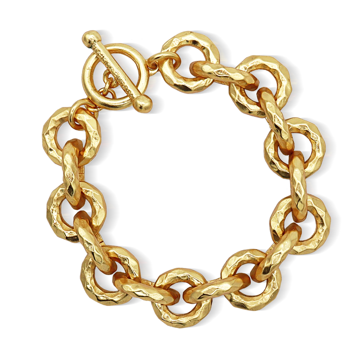 KARINE SULTAN - Luxurious Link  Layering Bracelet - 24K Gold Plated