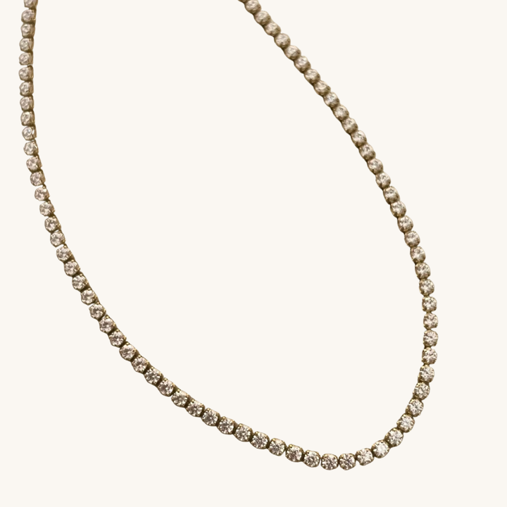 Nikki Smith Designs - Micro Tennis Necklace- Waterproof