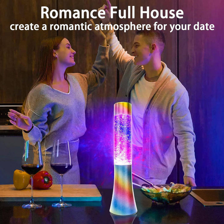 Tech Mod Lava Lamps – Glitter Purple