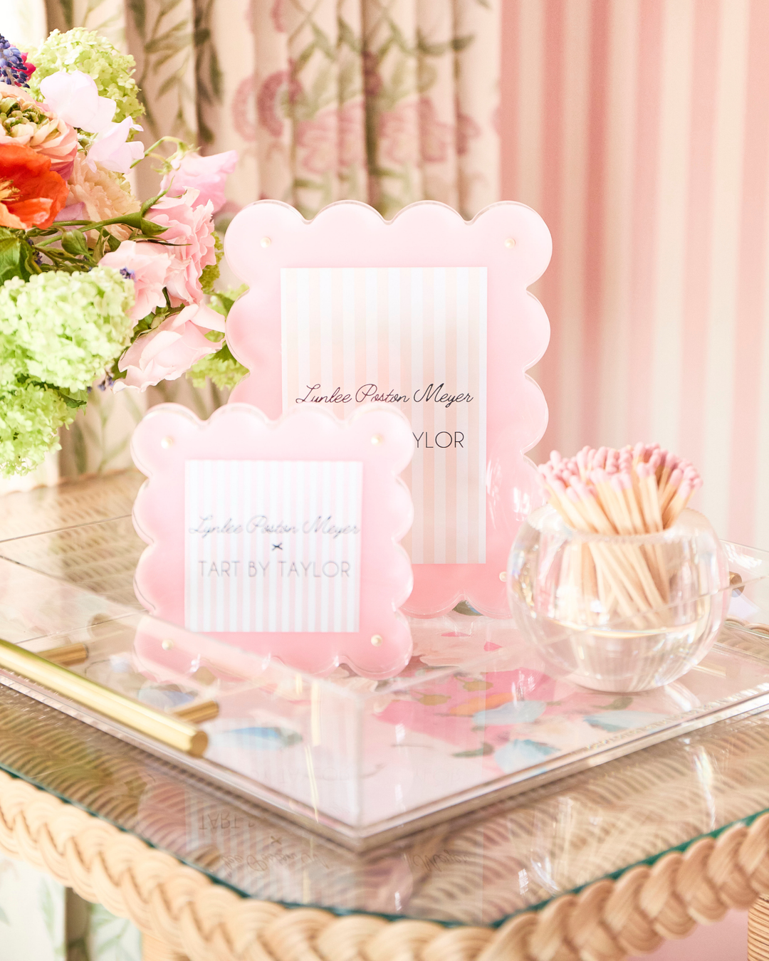 Tart By Taylor - Light Pink Acrylic Picture Frame