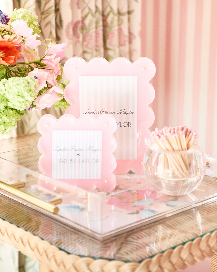 Tart By Taylor - Light Pink Acrylic Picture Frame