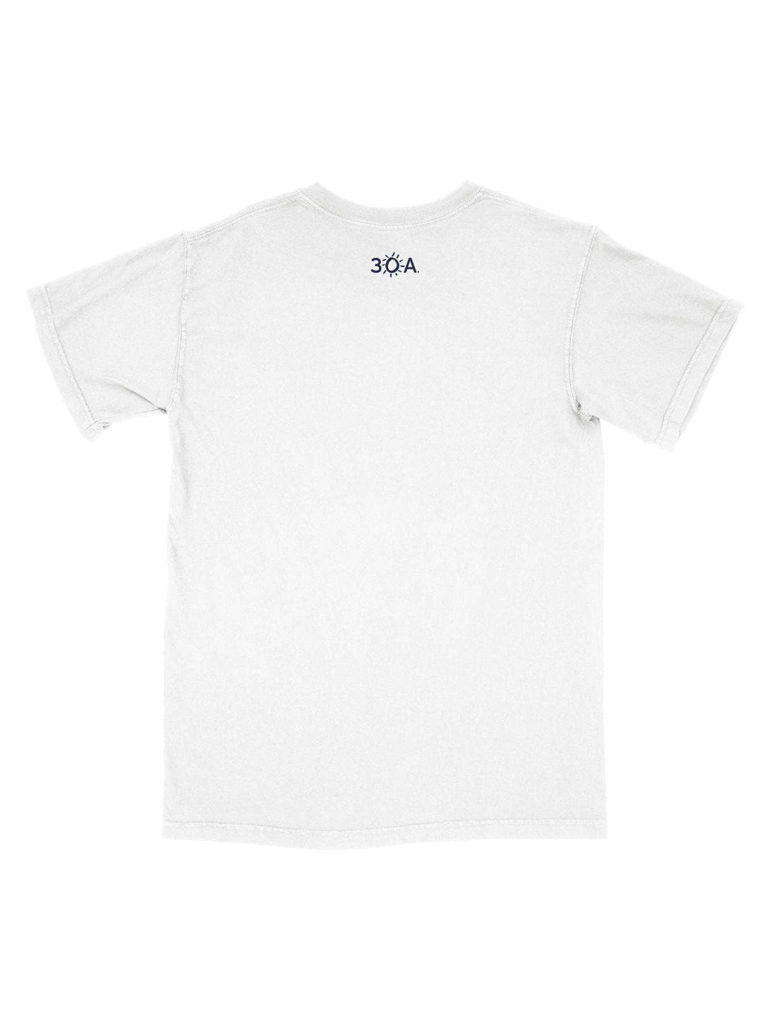 30A Gear - 30A Beach Happy Minimalistic T-Shirt: Light Green / M