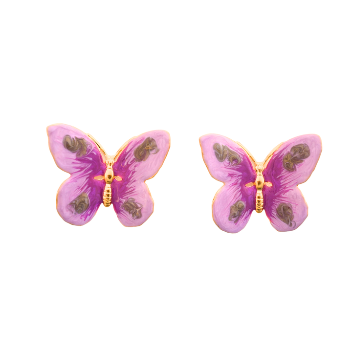 The Pink Reef - FIVE LEFT: The Pink Reef Small Glassine Butterfly in Mauve