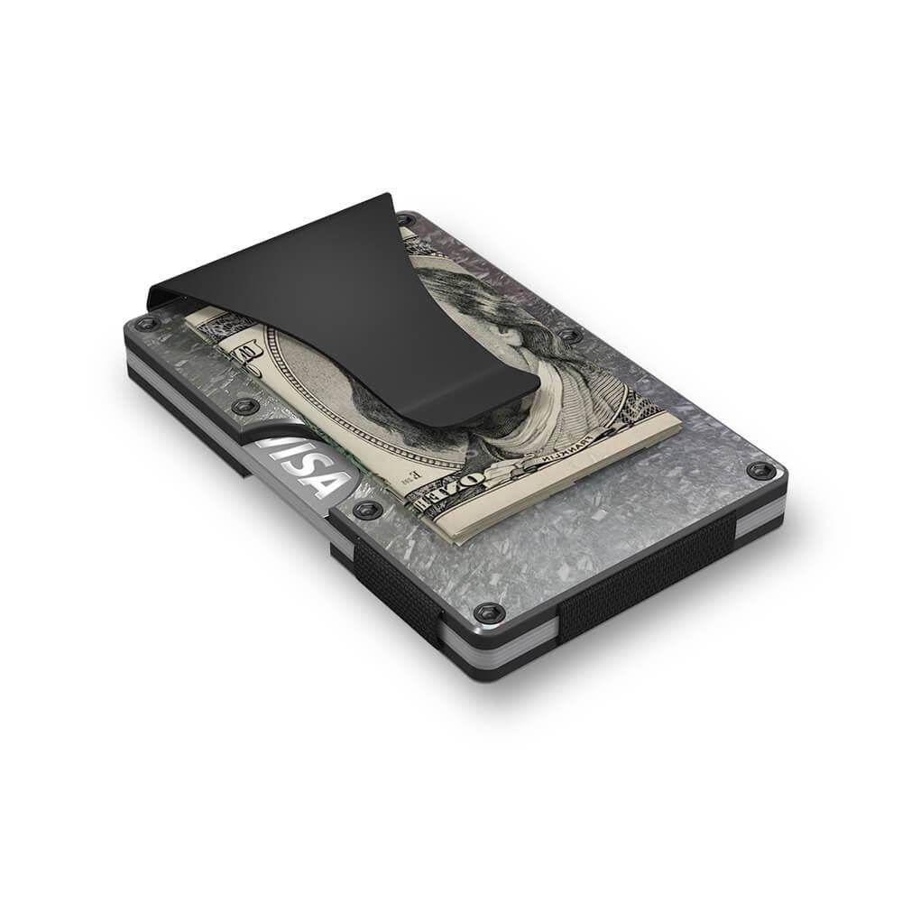GRID Wallet - Grid Wallet // Forged Carbon: Carbon / Carbon / 3.38"L x 2.12"W x 0.23"H