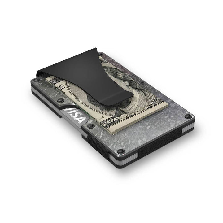 GRID Wallet - Grid Wallet // Forged Carbon: Carbon / Carbon / 3.38"L x 2.12"W x 0.23"H