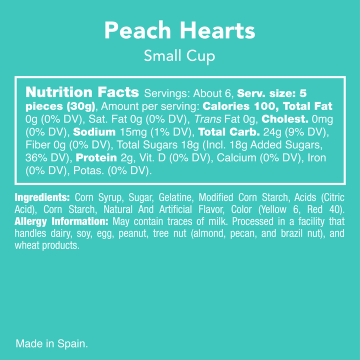 Candy Club - Peach Hearts