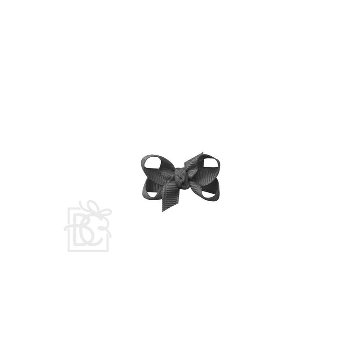 Beyond Creations, LLC - SIGNATURE GROSGRAIN BOW ON CLIP: 5.5" Huge - 2.25" Ribbon on Alligator Clip / HOT PINK