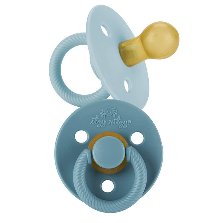 Itzy Ritzy - *NEW STYLES* Itzy Soother™ Natural Rubber Paci Sets: Harbor + Coast 6-18 M