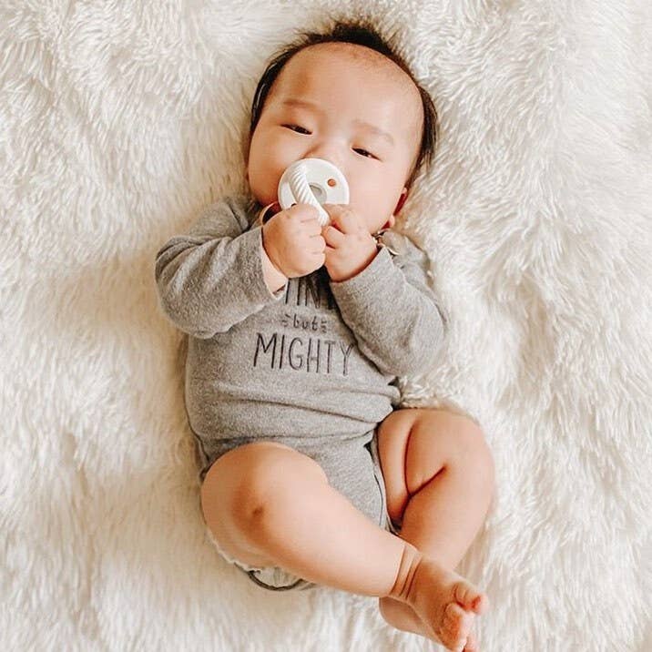 Itzy Ritzy - Sweetie Soother™ Pacifier Sets (2-pack): Robin's Egg Blue + Navy Cables