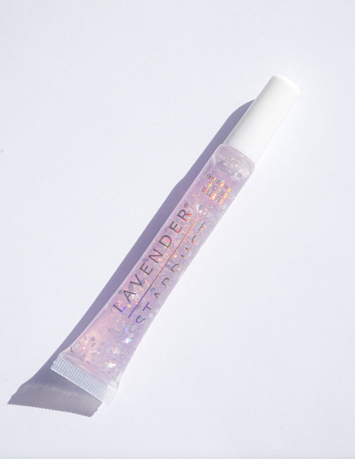 Lavender Stardust - Glitter Lip Oil Amethyst
